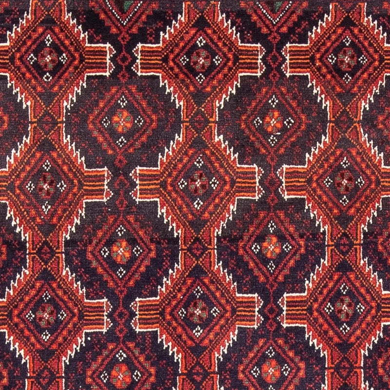 Alfombra de pasillo Alfombra Belutsch - 176 x 98 cm - rojo