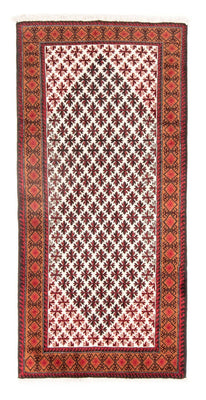 Alfombra de pasillo Alfombra Belutsch - 190 x 98 cm - beige