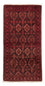 Alfombra de pasillo Alfombra Belutsch - 195 x 102 cm - rojo