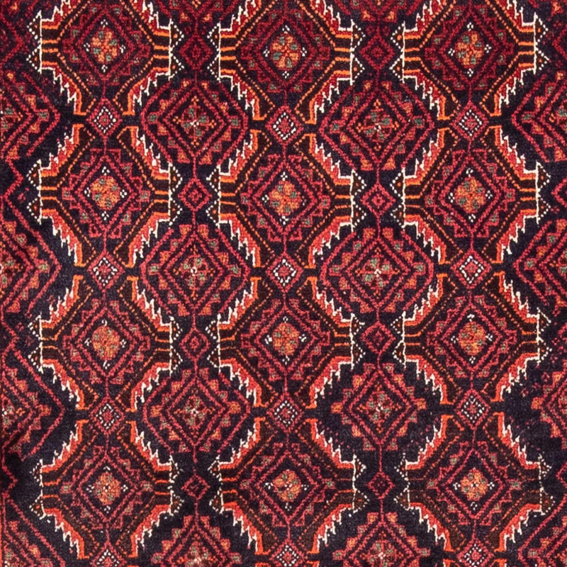 Alfombra de pasillo Alfombra Belutsch - 170 x 94 cm - rojo