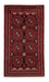 Alfombra de pasillo Alfombra Belutsch - 193 x 102 cm - rojo oscuro