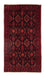 Alfombra de pasillo Alfombra Belutsch - 182 x 102 cm - rojo oscuro