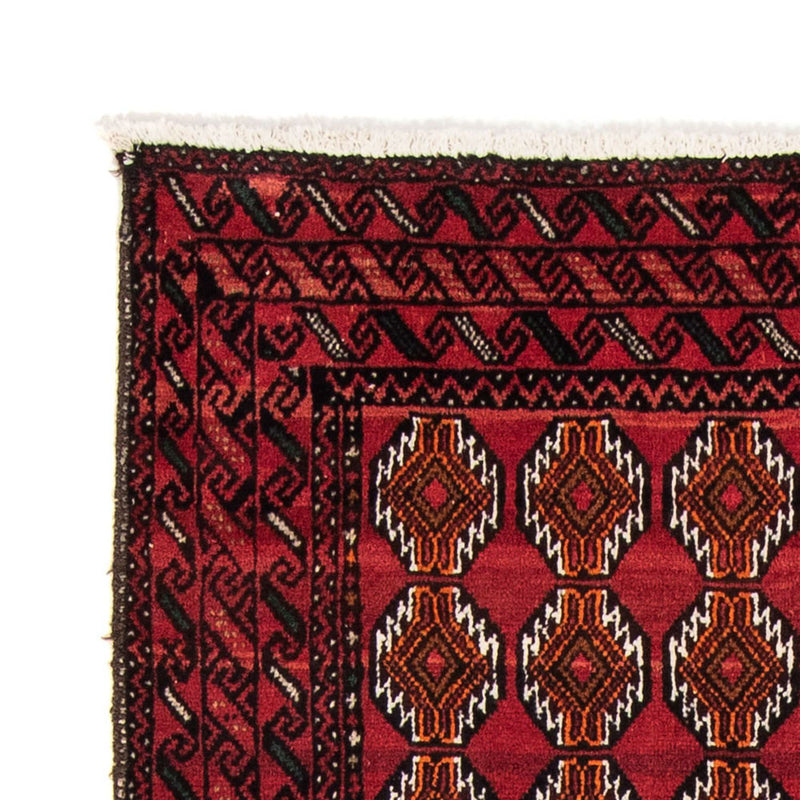 Alfombra de pasillo Alfombra Belutsch - 186 x 104 cm - rojo
