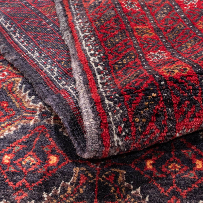 Alfombra de pasillo Alfombra Belutsch - 206 x 107 cm - rojo