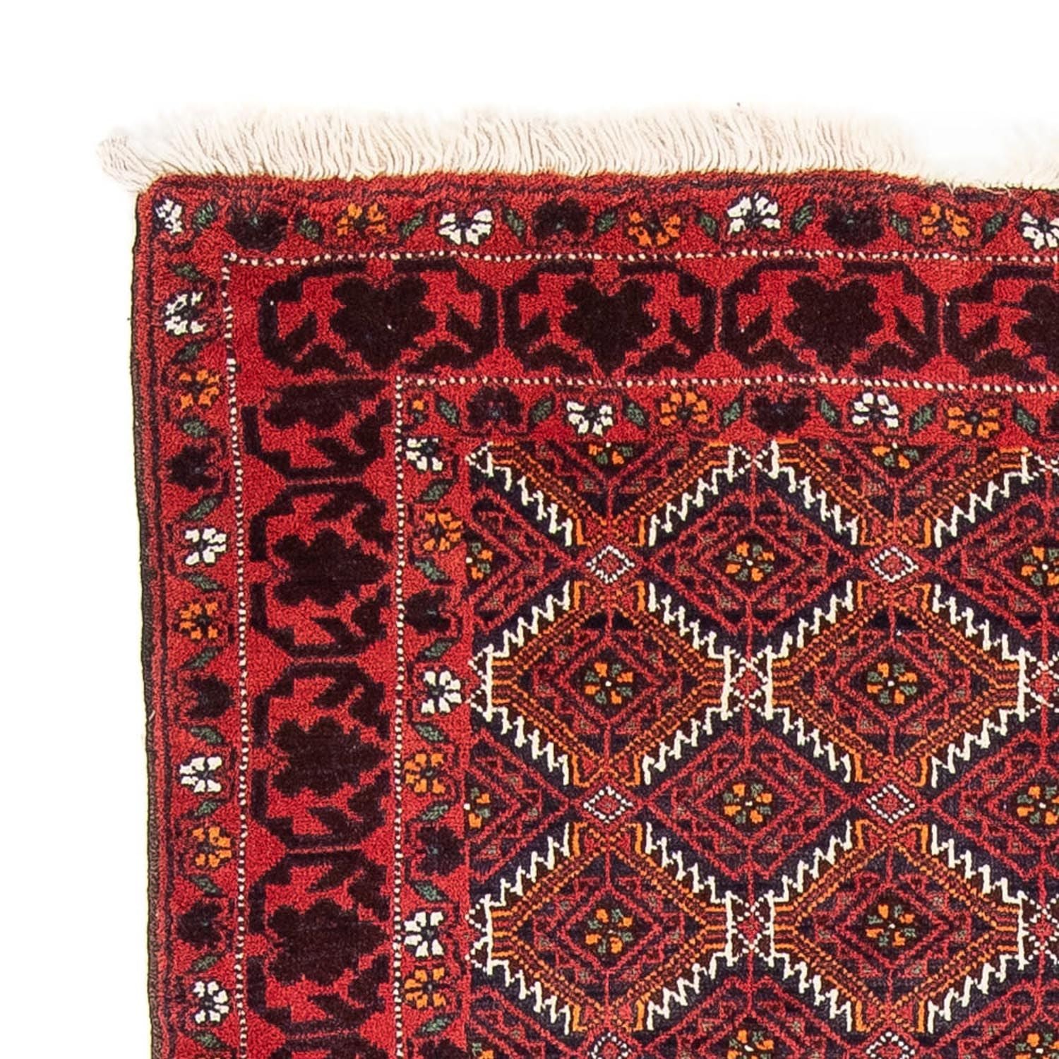 Alfombra Belutsch - 189 x 113 cm - rojo