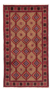Alfombra de pasillo Alfombra Belutsch - 179 x 101 cm - rojo