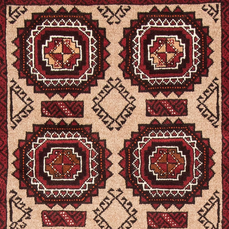 Alfombra de pasillo Alfombra Belutsch - 195 x 104 cm - beige