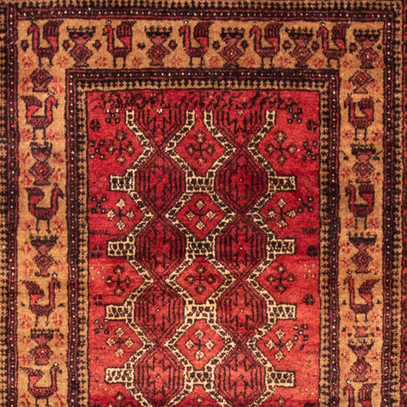 Alfombra de pasillo Alfombra Belutsch - 192 x 105 cm - óxido