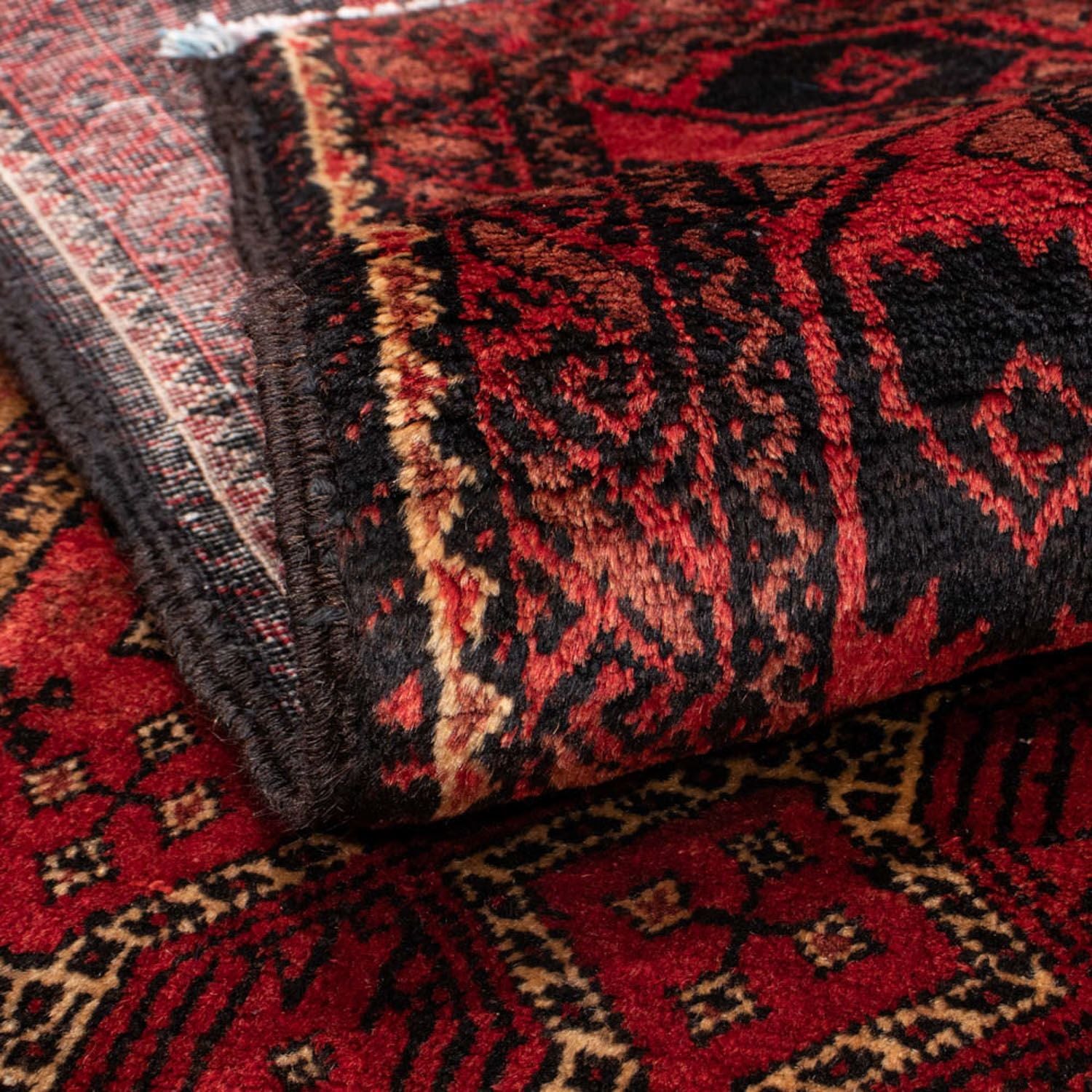 Alfombra de pasillo Alfombra Belutsch - 192 x 105 cm - óxido