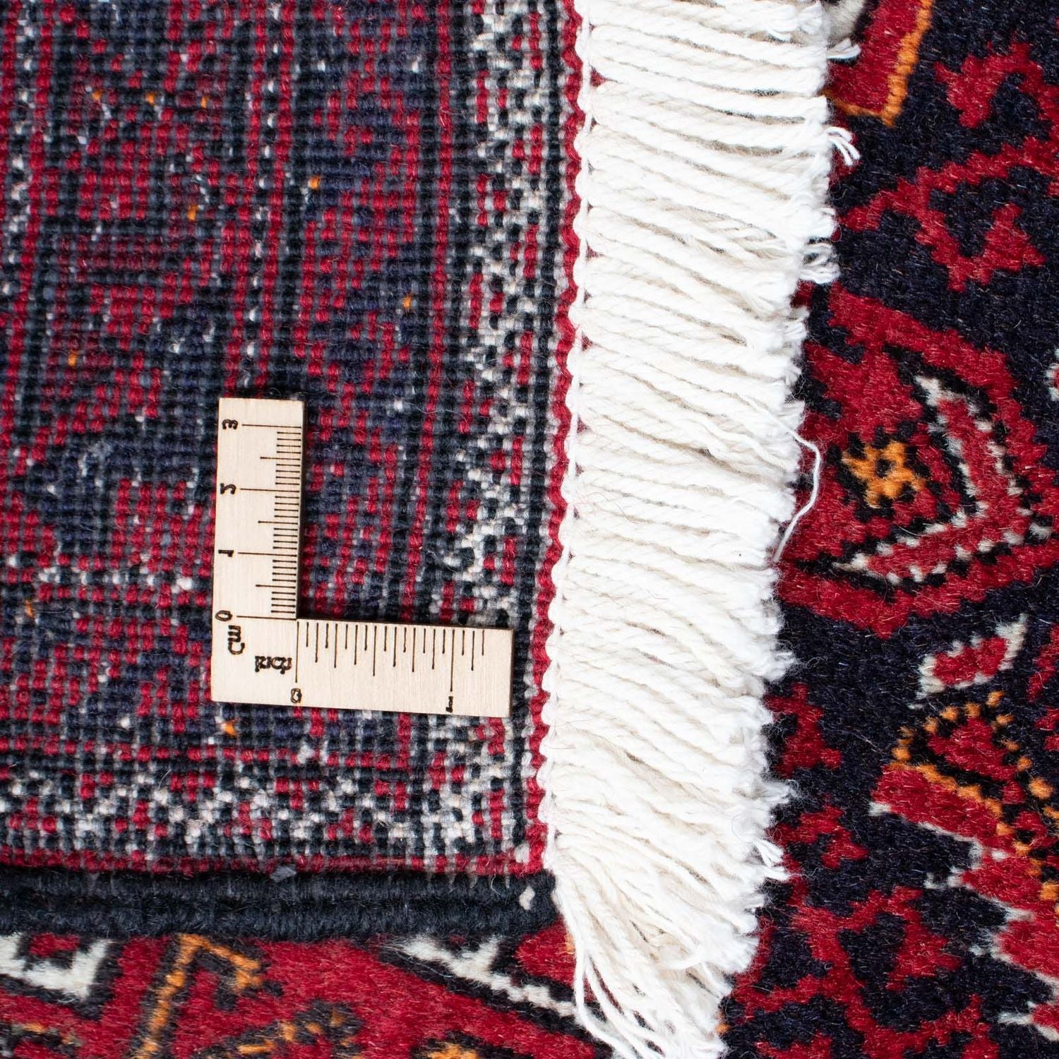 Alfombra Belutsch - 164 x 87 cm - rojo oscuro