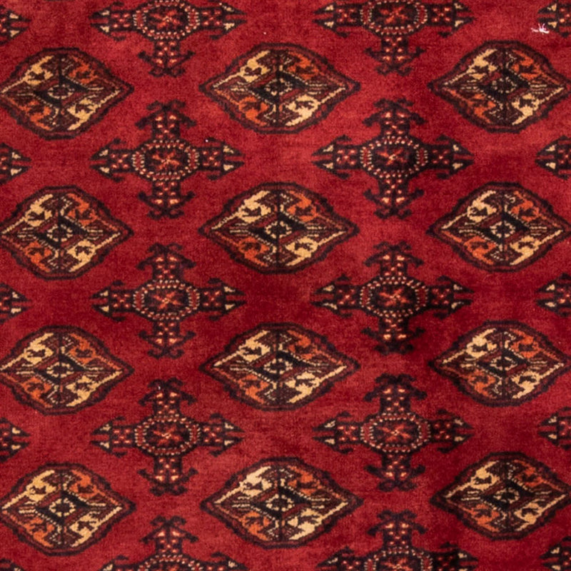 Alfombra de pasillo Alfombra Belutsch - 197 x 108 cm - rojo oscuro