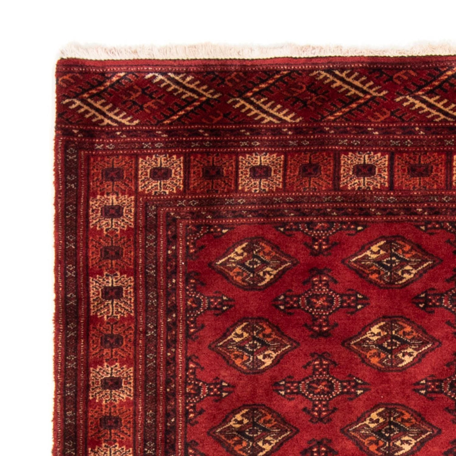 Alfombra de pasillo Alfombra Belutsch - 197 x 108 cm - rojo oscuro