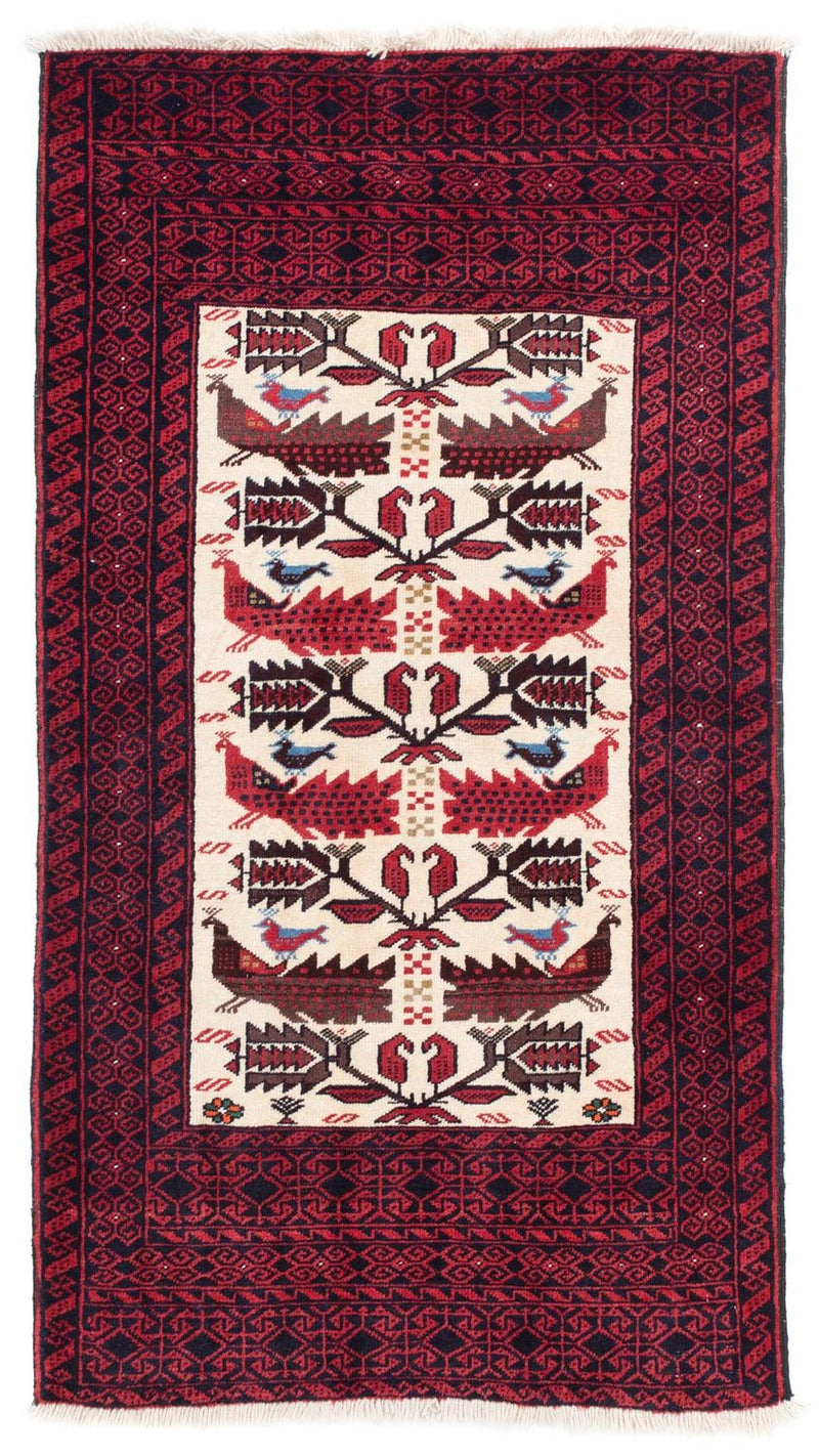 Alfombra Belutsch - 167 x 92 cm - beige
