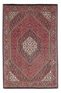 Alfombra persa - Bidjar - 171 x 114 cm - rojo