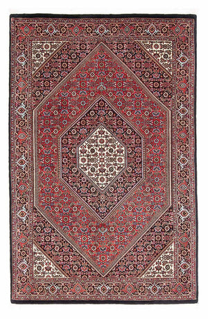 Alfombra persa - Bidjar - 171 x 114 cm - rojo