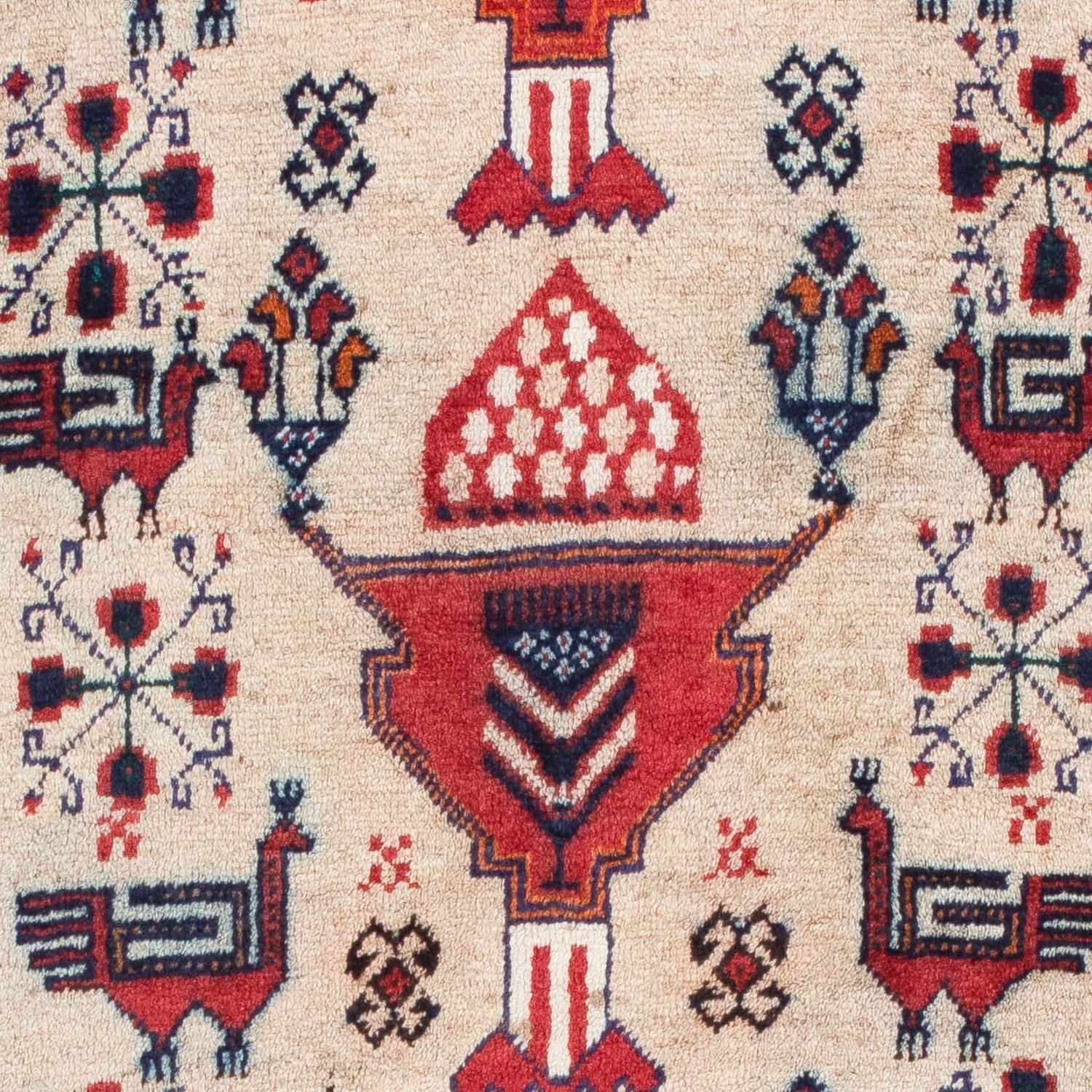 Alfombra de pasillo Alfombra Belutsch - 181 x 91 cm - beige