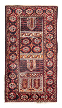 Alfombra de pasillo Alfombra Belutsch - 201 x 111 cm - multicolor