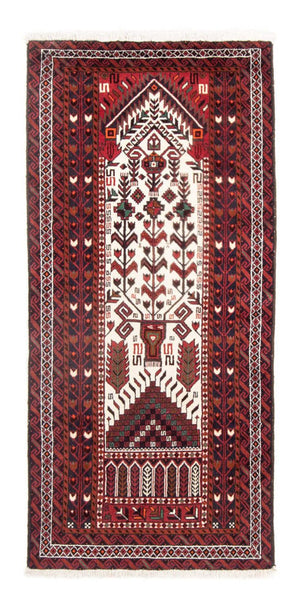 Alfombra de pasillo Alfombra Belutsch - 197 x 100 cm - beige