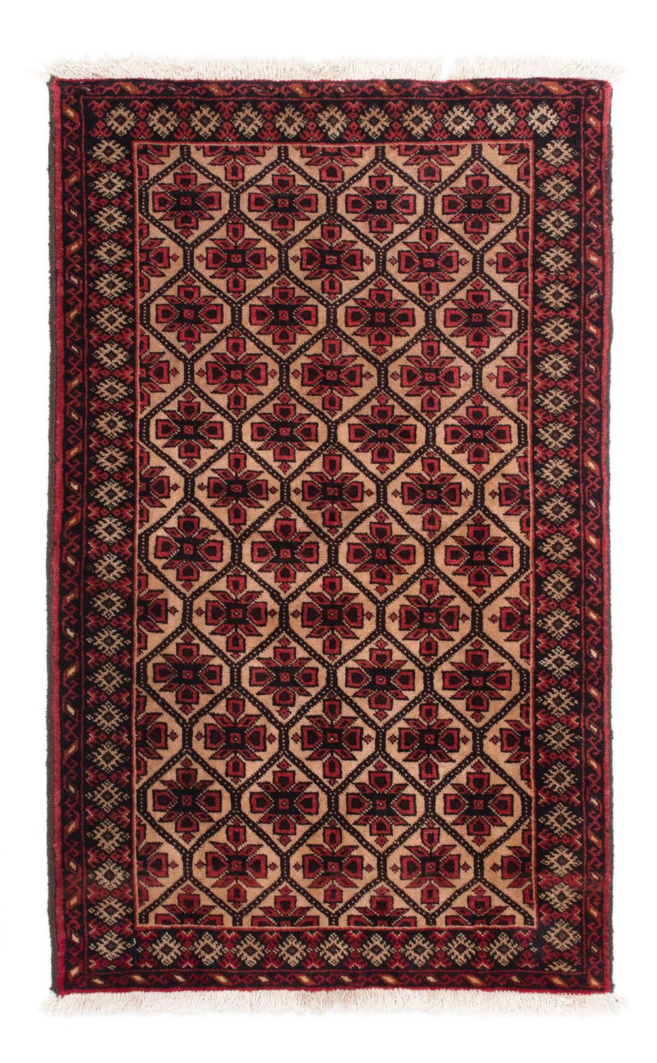 Alfombra Belutsch - 146 x 84 cm - marrón claro