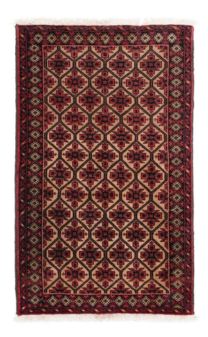 Alfombra Belutsch - 146 x 84 cm - marrón claro