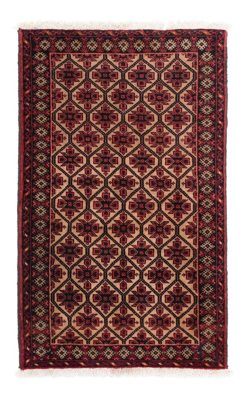 Alfombra Belutsch - 146 x 84 cm - marrón claro