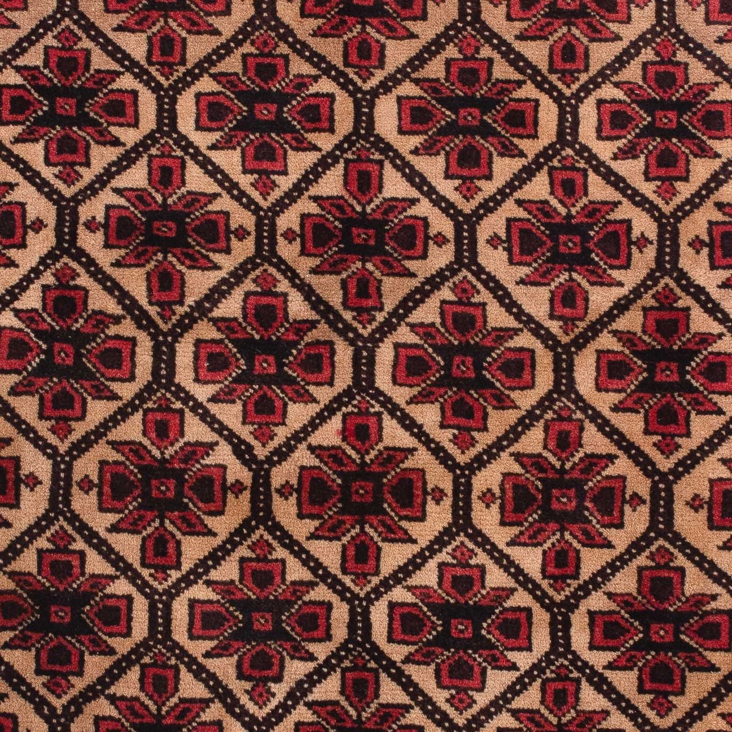 Alfombra Belutsch - 146 x 84 cm - marrón claro
