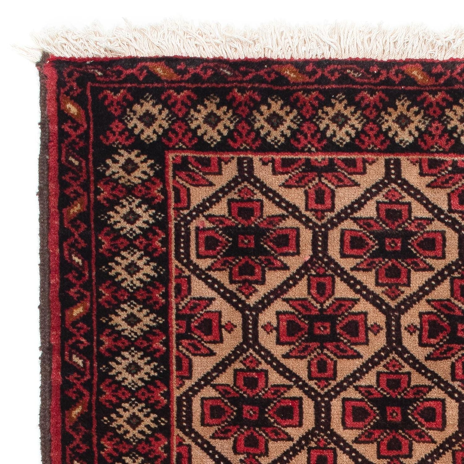 Alfombra Belutsch - 146 x 84 cm - marrón claro