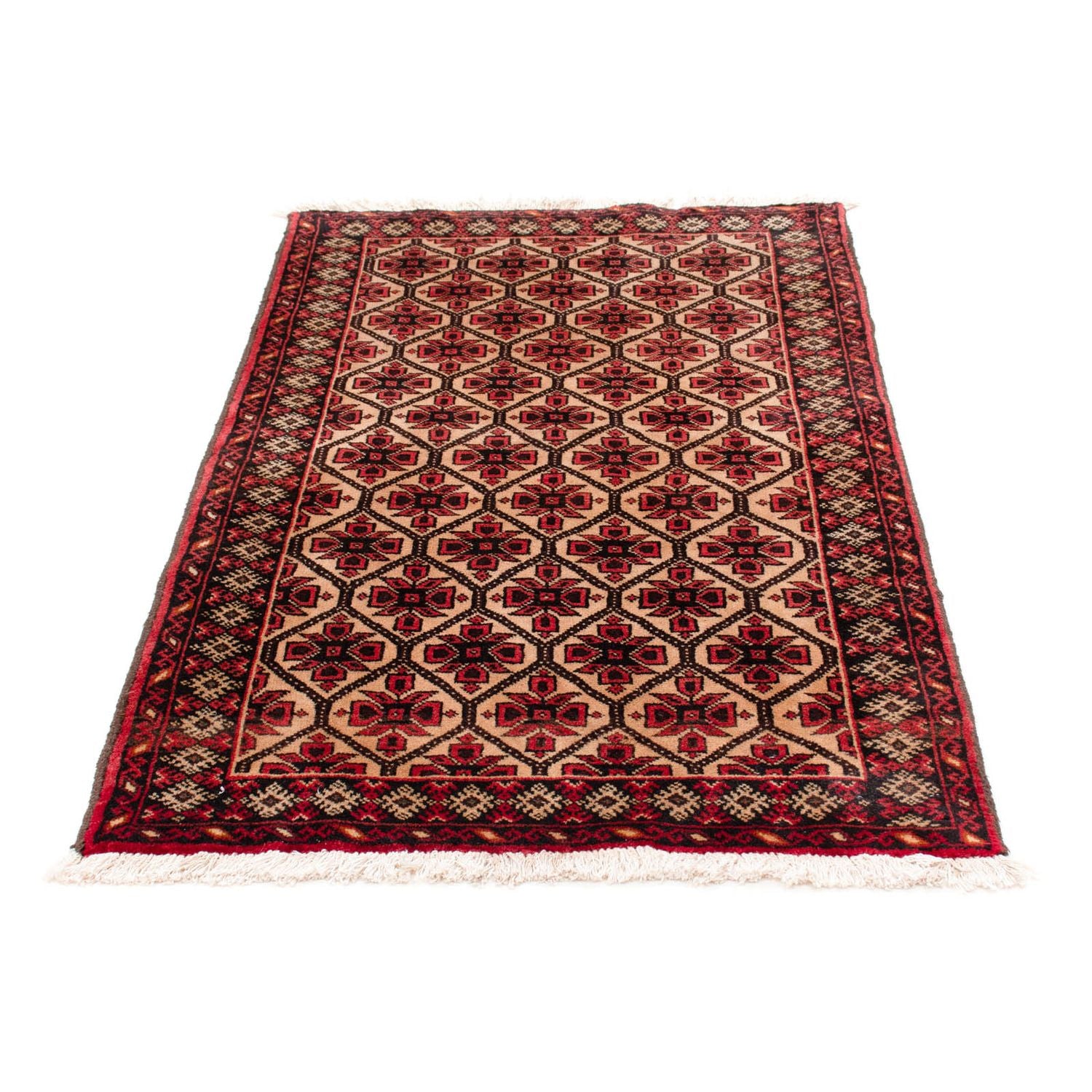 Alfombra Belutsch - 146 x 84 cm - marrón claro