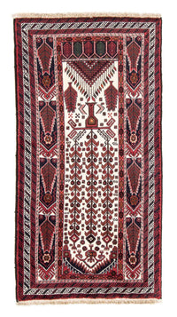 Alfombra de pasillo Alfombra Belutsch - 191 x 101 cm - rojo
