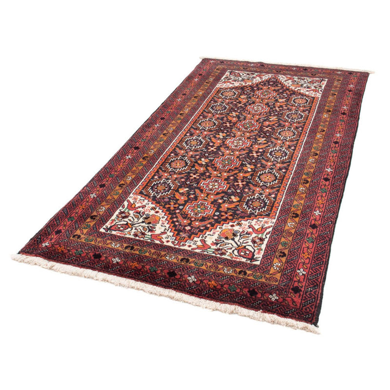Alfombra de pasillo Alfombra Belutsch - 210 x 106 cm - rojo
