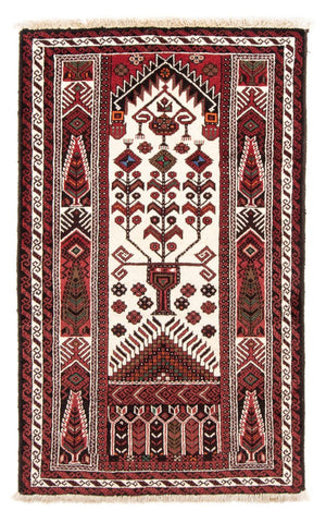 Alfombra de pasillo Alfombra Belutsch - 175 x 97 cm - beige