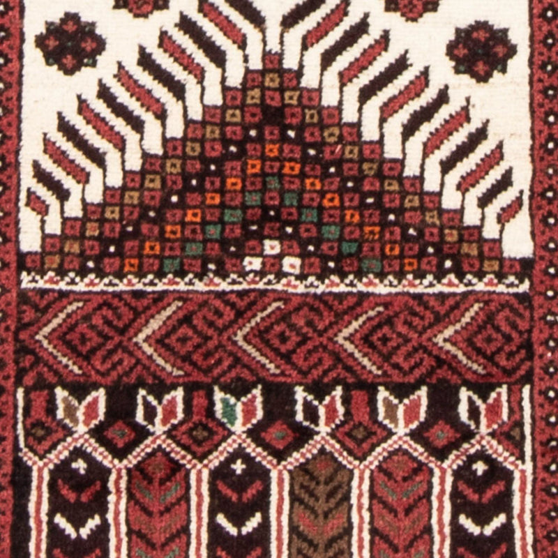 Alfombra de pasillo Alfombra Belutsch - 175 x 97 cm - beige