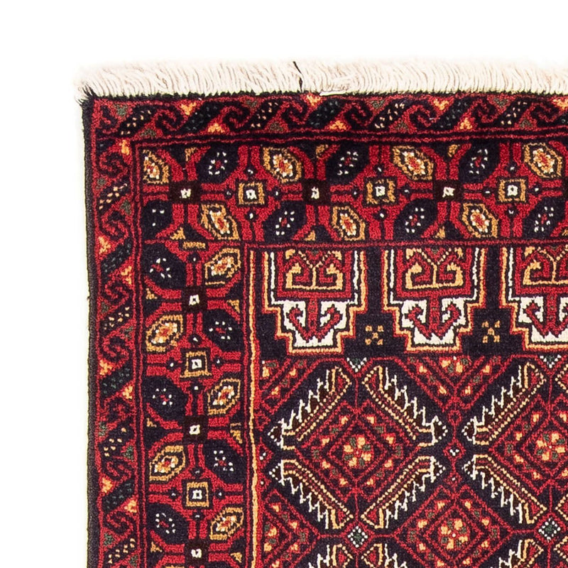 Alfombra Belutsch - 171 x 97 cm - rojo