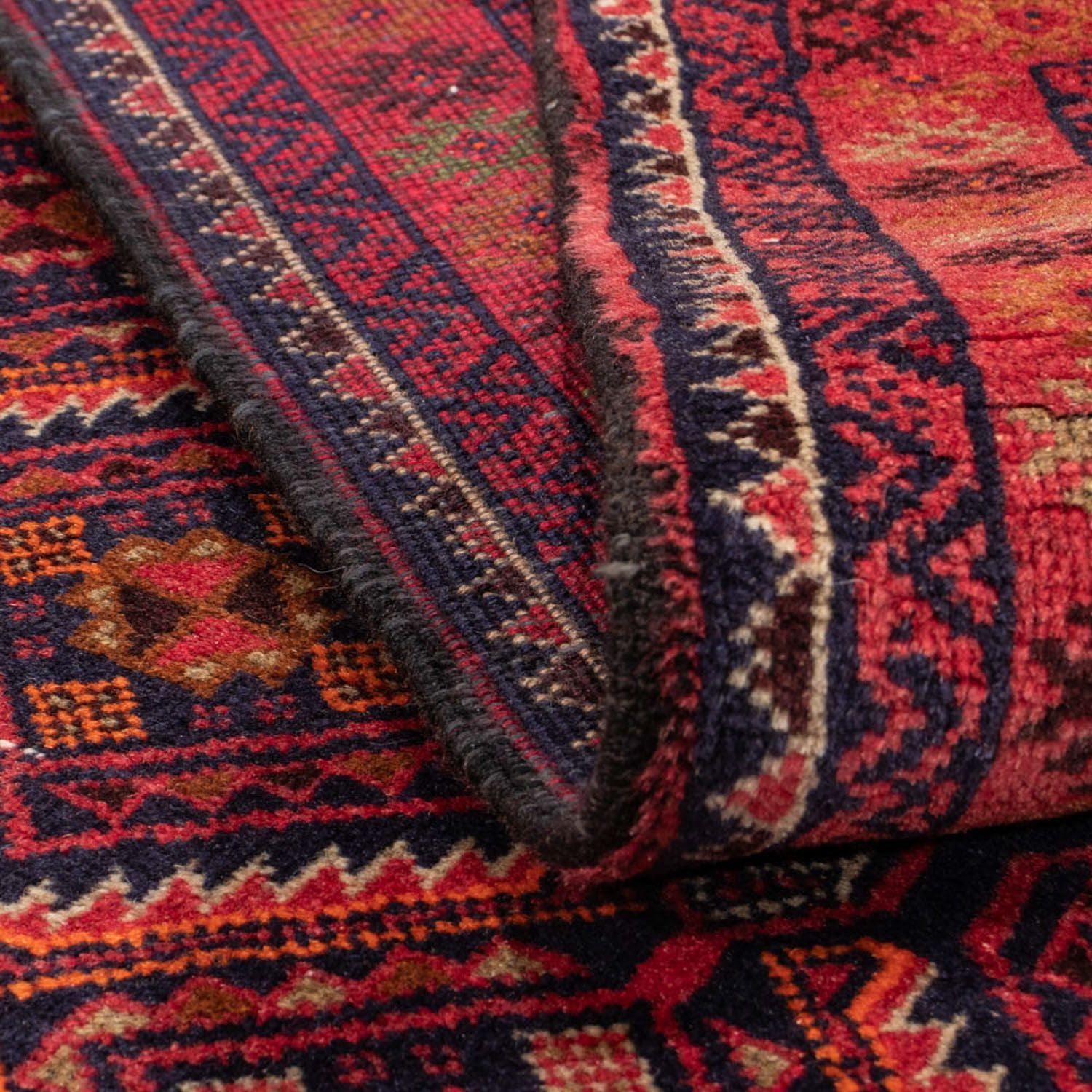 Alfombra Belutsch - 171 x 97 cm - rojo