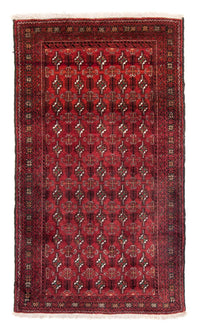 Alfombra de pasillo Alfombra Belutsch - 187 x 105 cm - rojo