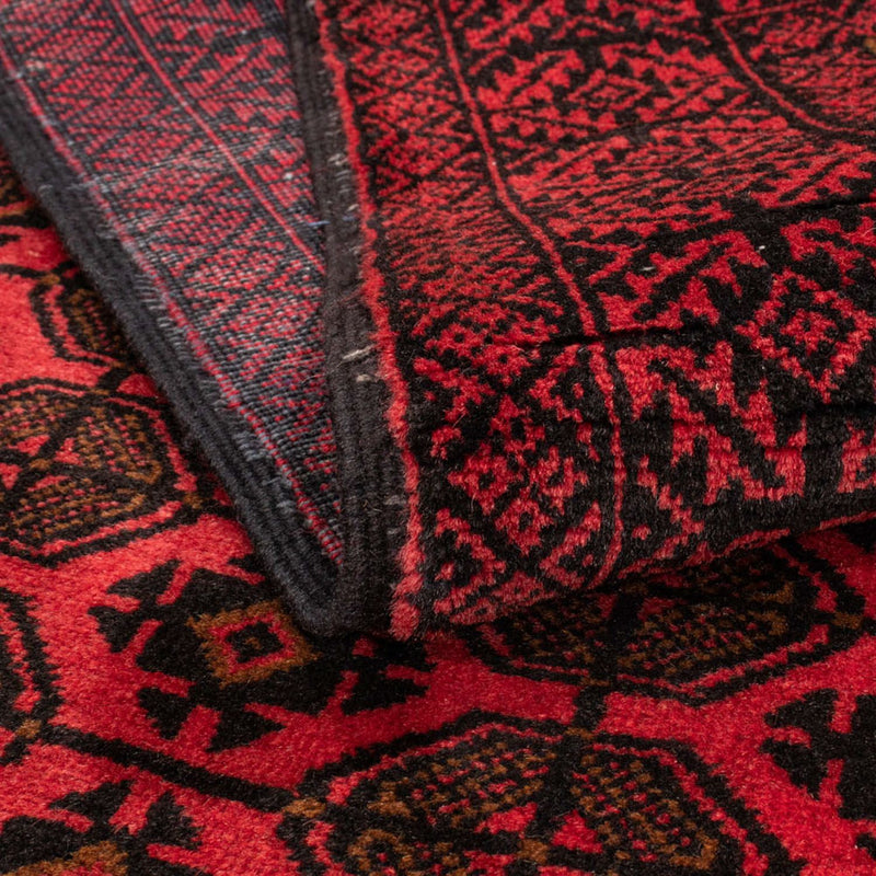 Alfombra de pasillo Alfombra Belutsch - 205 x 112 cm - rojo