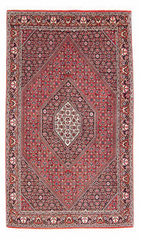 Alfombra persa - Bidjar - 186 x 110 cm - rojo