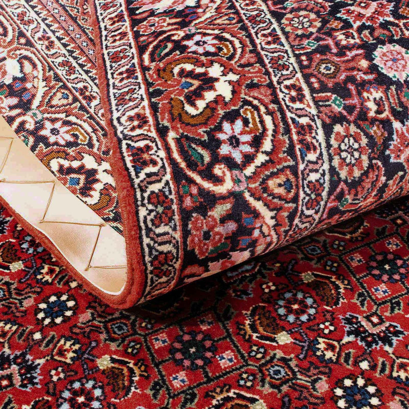 Alfombra persa - Bidjar - 186 x 110 cm - rojo