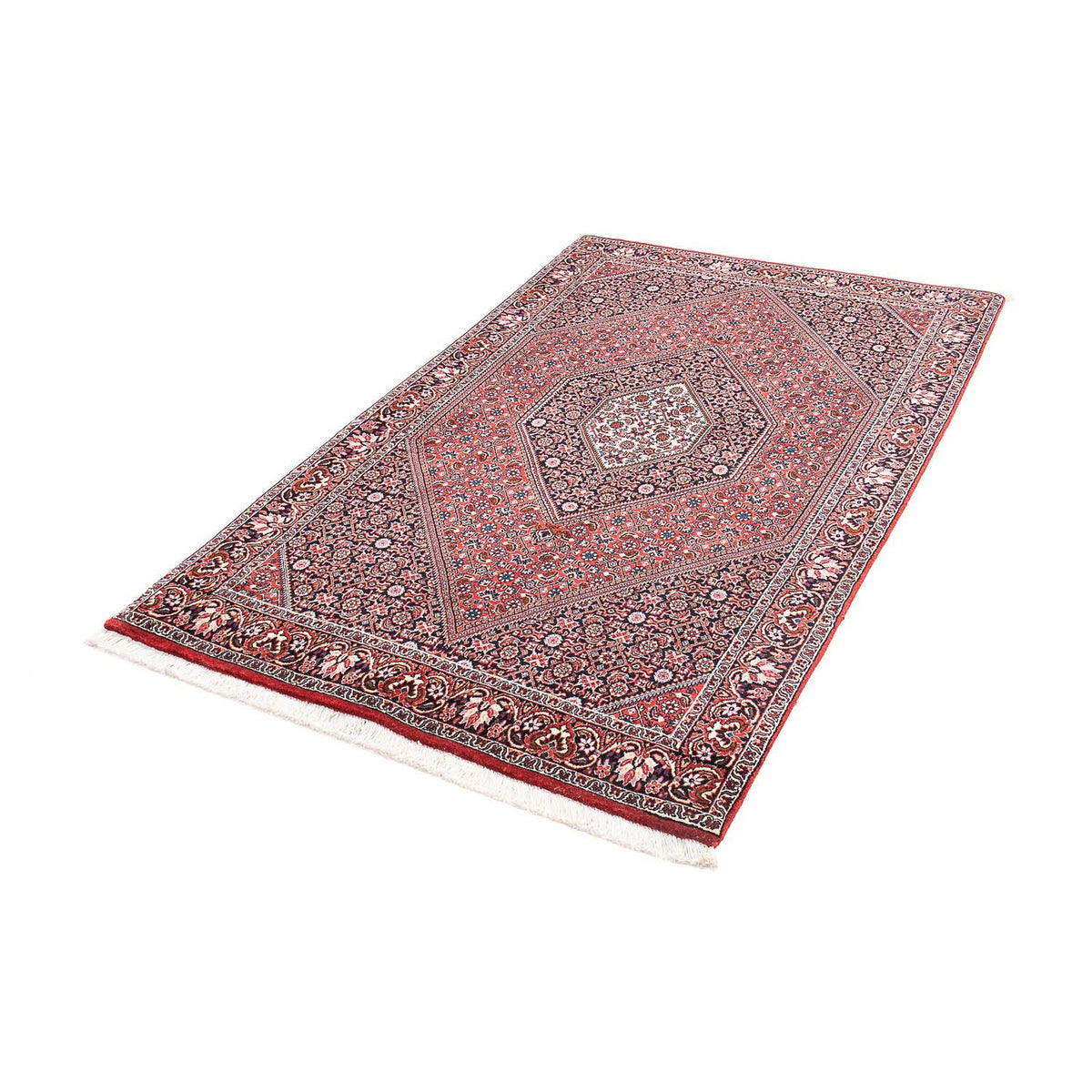 Alfombra persa - Bidjar - 186 x 110 cm - rojo