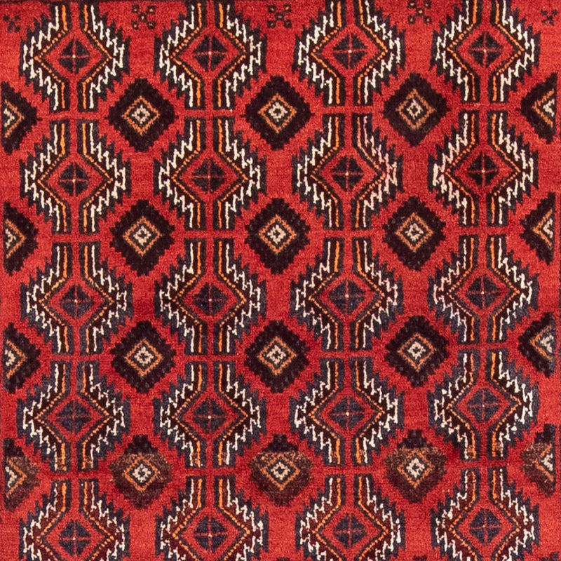Alfombra de pasillo Alfombra Belutsch - 185 x 97 cm - rojo