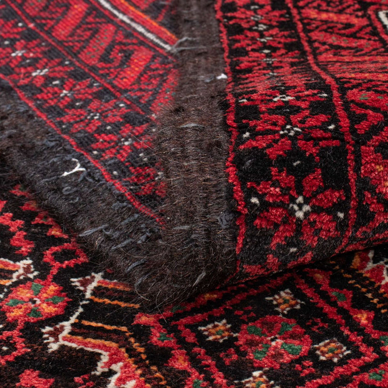Alfombra de pasillo Alfombra Belutsch - 185 x 97 cm - rojo