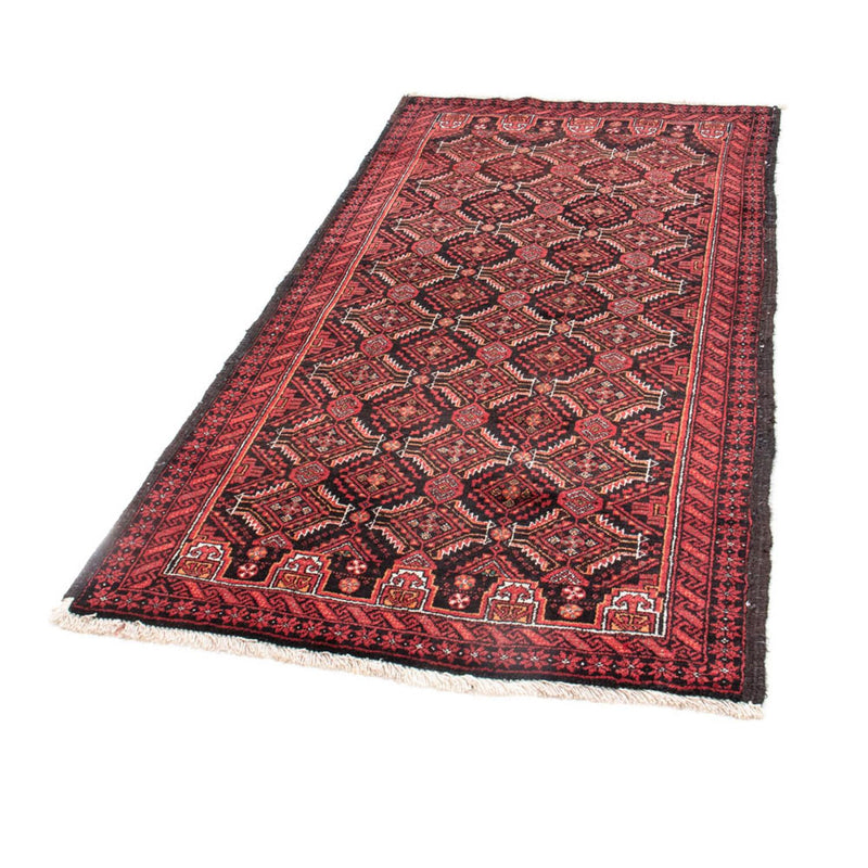 Alfombra de pasillo Alfombra Belutsch - 185 x 97 cm - rojo