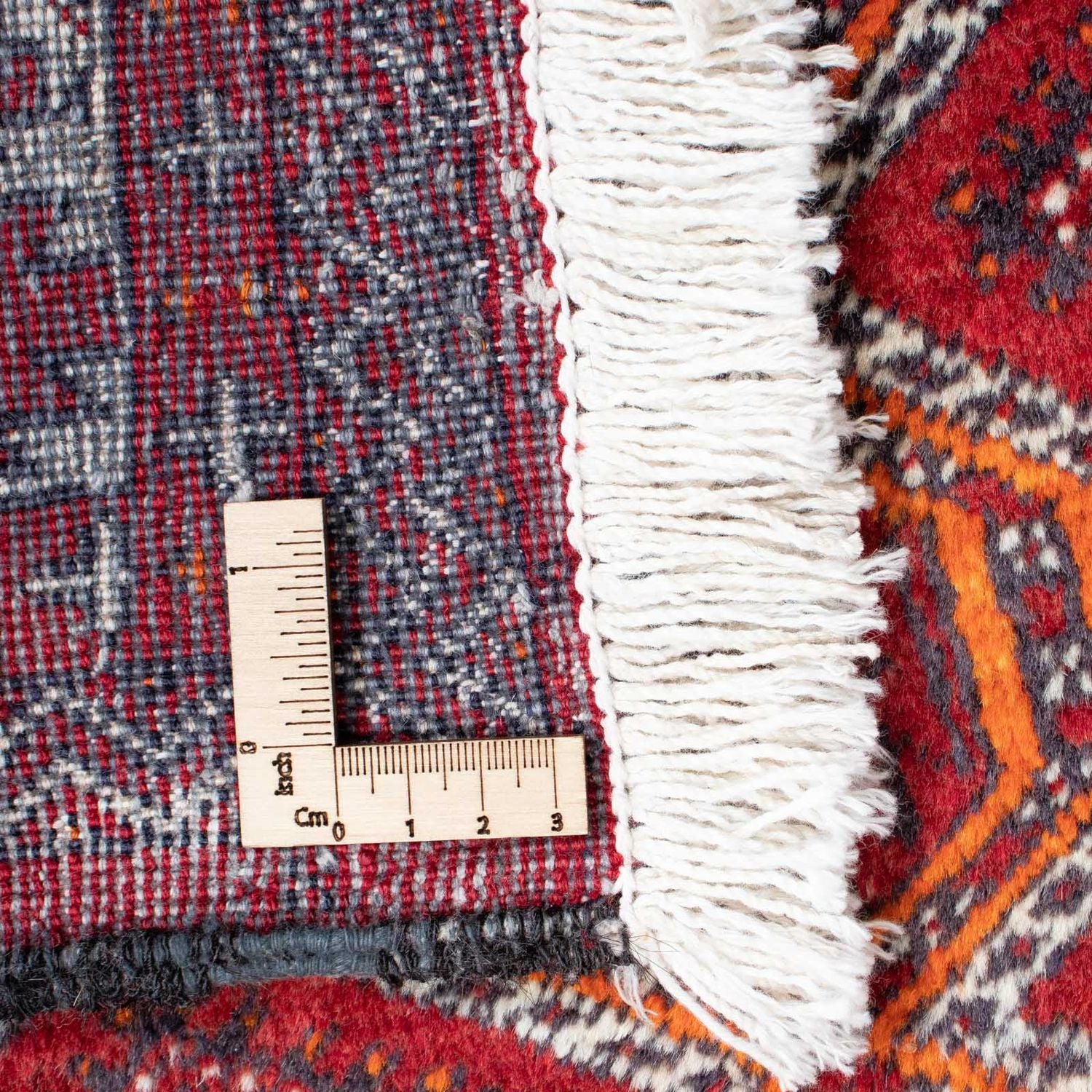 Alfombra de pasillo Alfombra Belutsch - 180 x 91 cm - rojo
