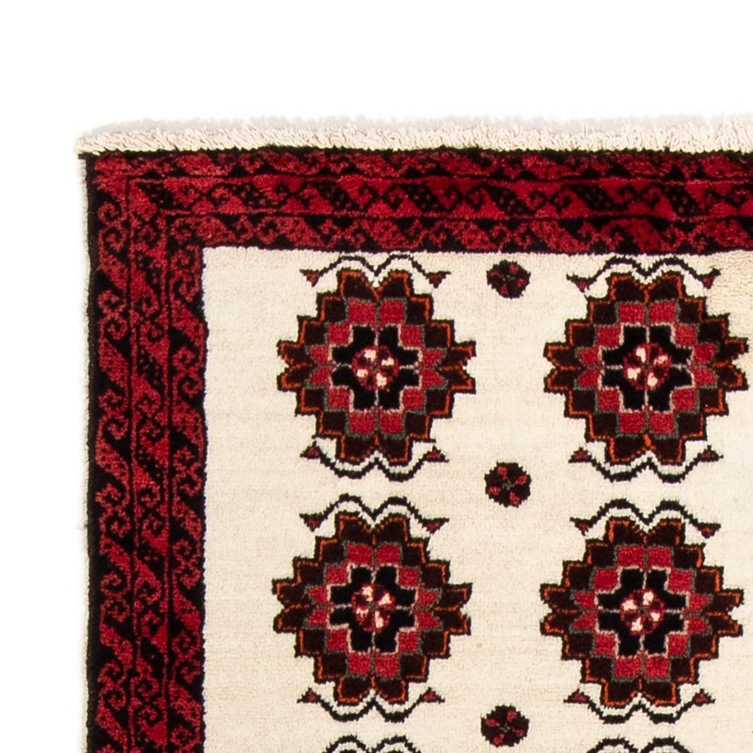 Alfombra de pasillo Alfombra Belutsch - 185 x 99 cm - beige