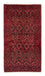 Alfombra de pasillo Alfombra Belutsch - 196 x 100 cm - rojo
