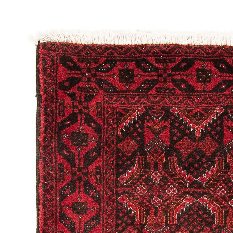 Alfombra de pasillo Alfombra Belutsch - 196 x 100 cm - rojo