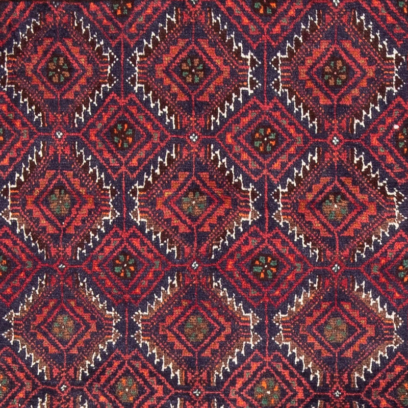 Alfombra de pasillo Alfombra Belutsch - 176 x 89 cm - rojo