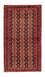 Alfombra de pasillo Alfombra Belutsch - 180 x 98 cm - rojo
