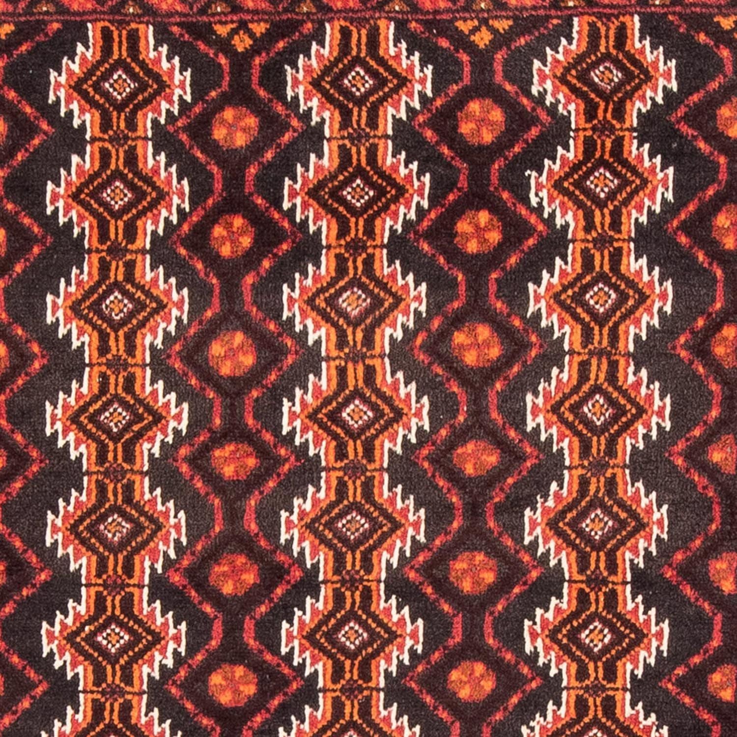 Alfombra de pasillo Alfombra Belutsch - 180 x 98 cm - rojo