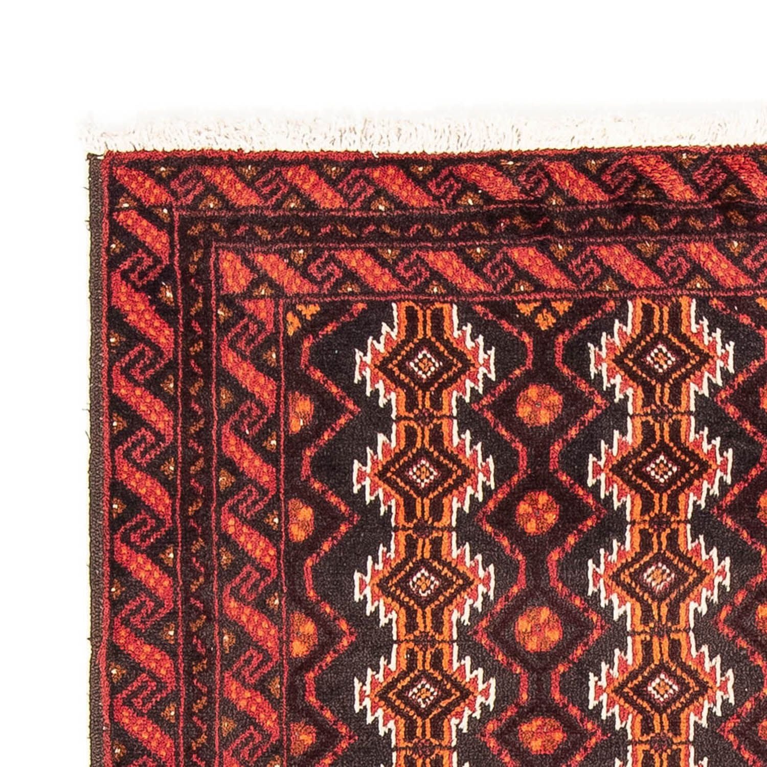Alfombra de pasillo Alfombra Belutsch - 180 x 98 cm - rojo